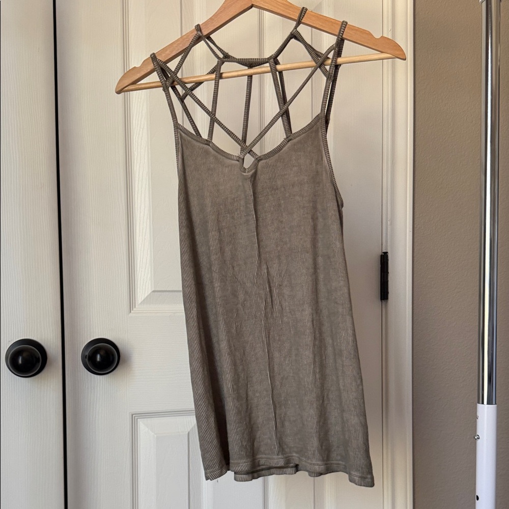 American Eagle Strappy Tan Women's Camisole